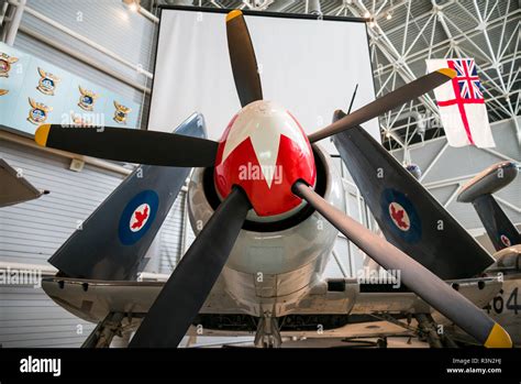 Canada Ontario Ottawa Canadian Museum Of Aviation Ww2 Era Hawker