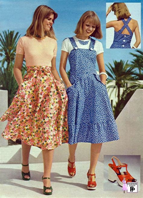 Evolucion De La Moda Fremenina Vetement Annee 70 Années 70 Mode Vintage Mode