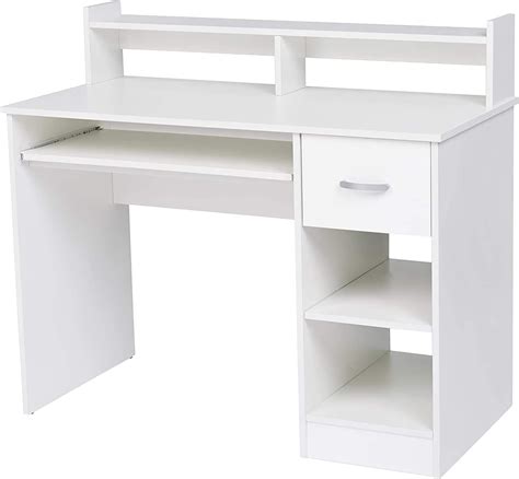 Small White Desk With Drawers Walker Edison Furniture Company Desks