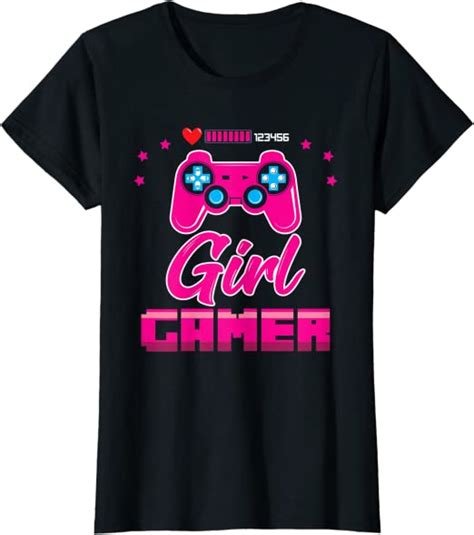 Girl Gamer Funny Gaming T Shirt Uk Fashion