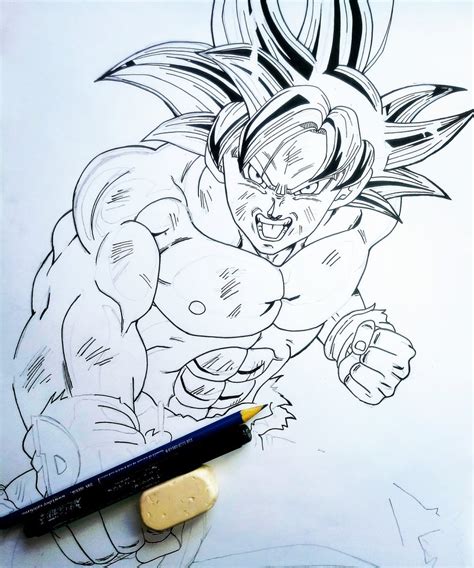 Las Mejores 199 Fotos De Goku Ultra Instinto Dominado Para Dibujar