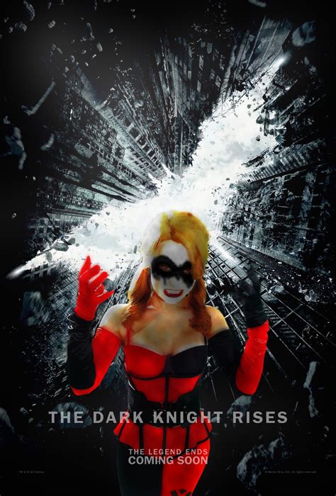 Rosanna Pansino As Harley Quinn Dark Knight Poster By Mannitt On Deviantart