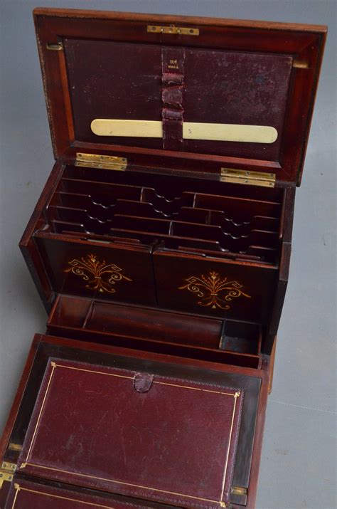 Antiques Atlas Victorian Rosewood Stationary Box Writing Slope