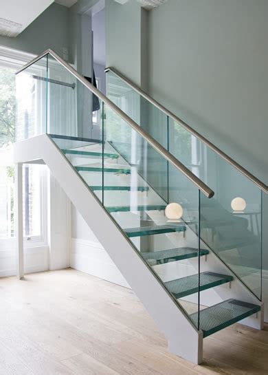 Seting System 39 Stair Railing Design In Glass