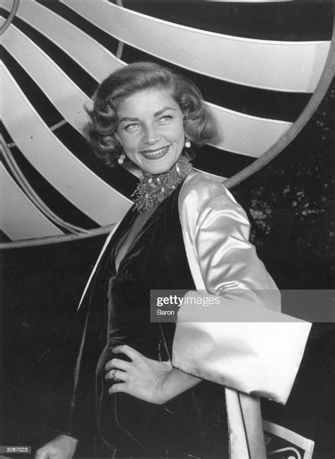 Lauren Bacall Formerly Betty Joan Perske The American Film Star Who