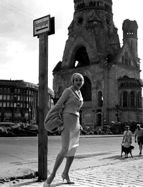 Berlin 1950 Glamorous Sophisticated Elegant German Lady Early