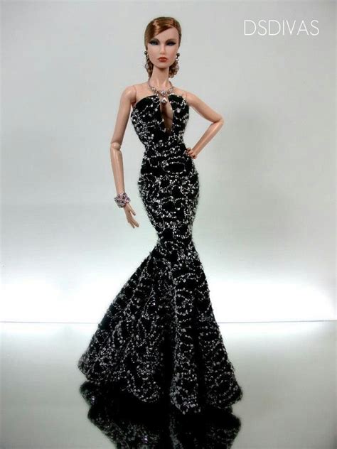 Glamour Ds Divas The Minimalist Dasha Doll Dress Barbie Gowns