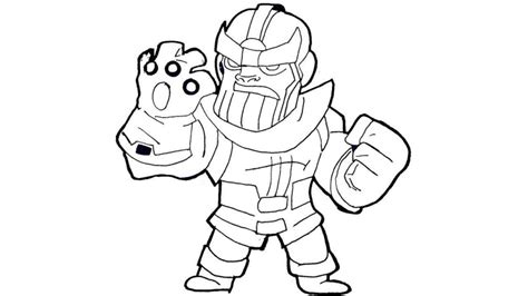 Lego Thanos Coloring Pages