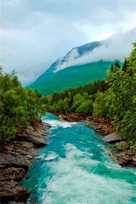 Turquoise River Alberta Canada