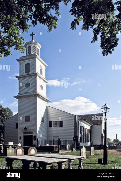Vista De La Iglesia De Saint John Richmond Virginia Construida En