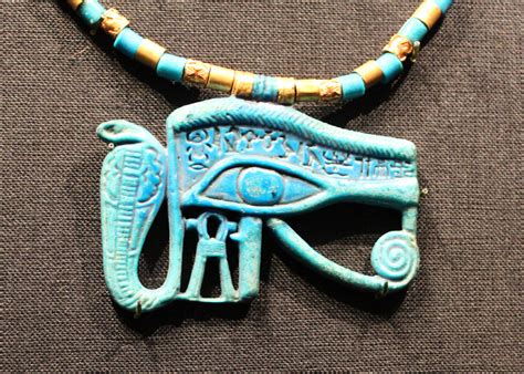Tutankhamuns Treasures Wadjet Eye Pectoral