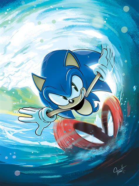 Sonic The Hedgehog Character Image By Tyson Hesse Zerochan