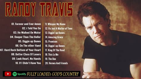 Randy Travis Greatest Hits 🔔🔔 Randy Travis Best Songs Randy Travis