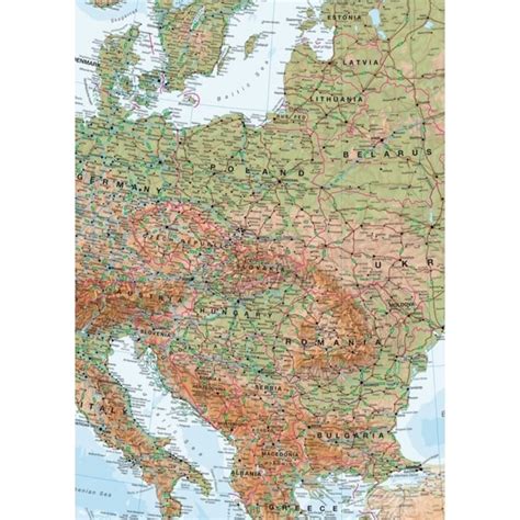 Maps International Laminated Wall Maps Maps International Physical Wall