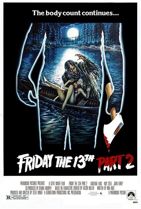 Friday The 13th Part Ii 1981 Friday The 13th Moving Pictures Movie