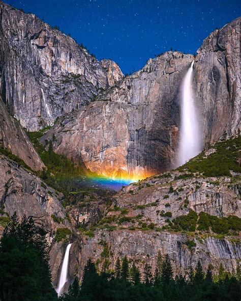 A Rare Moonbow Or Lunar Rainbow Captured By Ambassador Ast