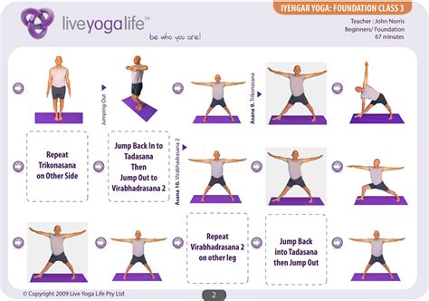 iyengar yoga foundation complete set classes 1 to 7 live yoga life