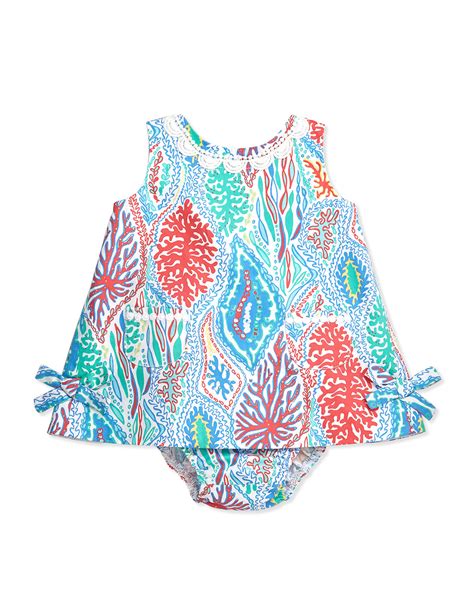 Lilly Pulitzer Baby Lilly Shift Dress Minnow 3 24 Months