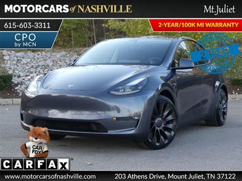 2022 Used Tesla Model Y Performance Awd At Motorcars Of Nashville Mt