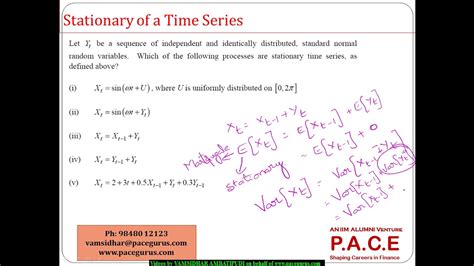 Checking Stationarity Of A Time Series Youtube