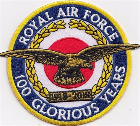 Collectables 65 Squadron Royal Air Force Raf Crest Mod Embroidered