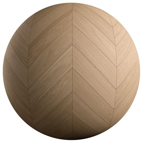 Oak Wood Chevron Floor Seamless Pbr Texture