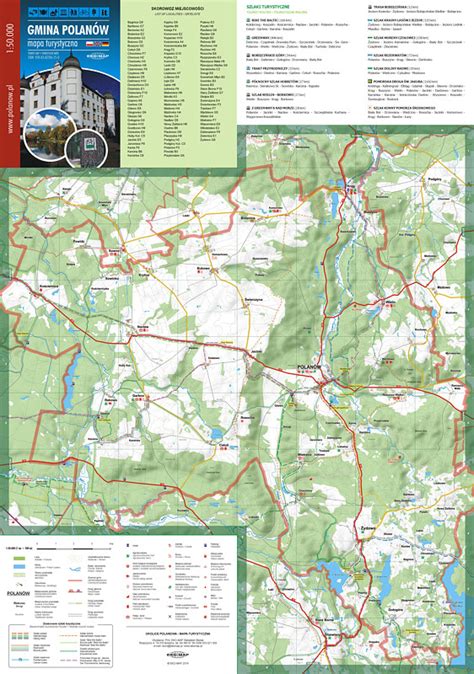 Gmina Polan W Mapa Turystyczna Wydawnictwo Eko Map