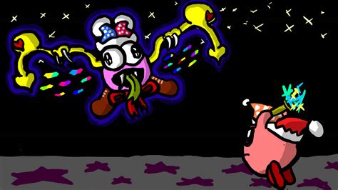Kirby Vs Marx Drawing By Superfox5 On Deviantart