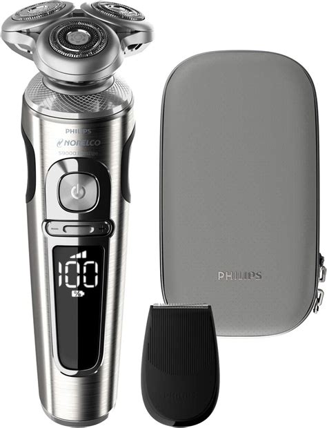Philips Norelco 9000 Prestige Electric Shaver With Precision Trimmer