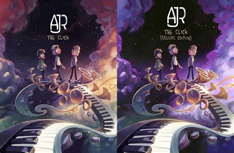 Which Album Cover Do You Prefer The Click Or The Click Deluxe Rajr