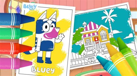 Bluey Children Character Sheet