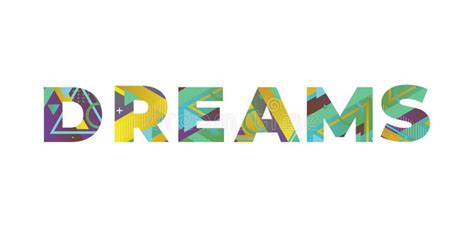 Dream Big Concept Word Art Illustration Stock Vector Illustration Of