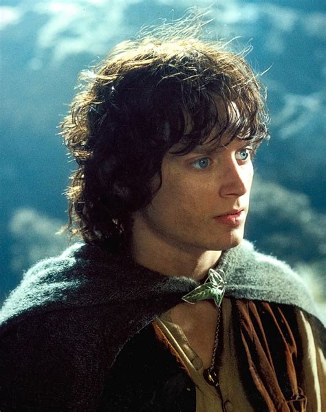 Elijah Wood As Frodo — Stock Image Fellowship Of The Ring Lord Of The