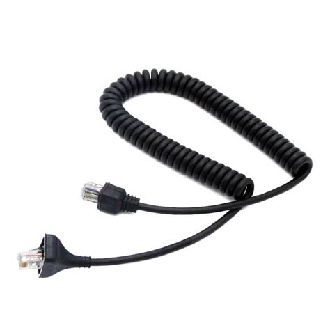 8 Pin Replacement Speaker Mic Cable Microphone Cord For Kenwood Tk 868g