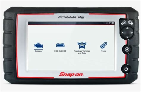 Snap On Launches New Apollo D8 Diagnostic Scan Tool Garage Wire