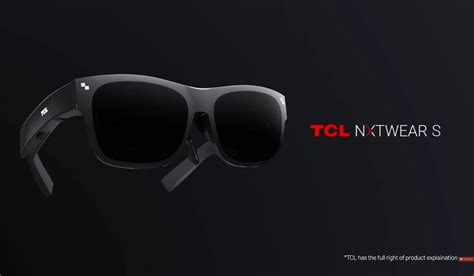 Tcl Nxtwear S Xr Smart Glasses The Best Connected Consumer Device Award