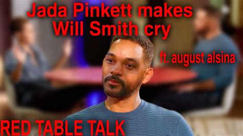 Jada Pinkett Smith Makes Will Smith Cry On Red Table Talk Youtube