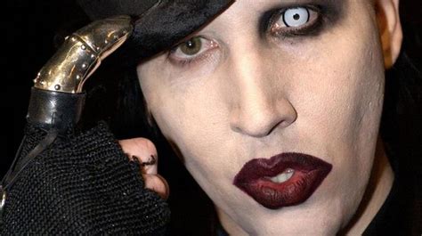 Marilyn Manson Has Own Brand Of Absinthe And Collects Prosthetic Limbs But Wants To Be Normal