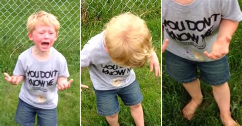 Is This Little Boys Reaction To Stepping In Dog Poo Hilarious Or Are