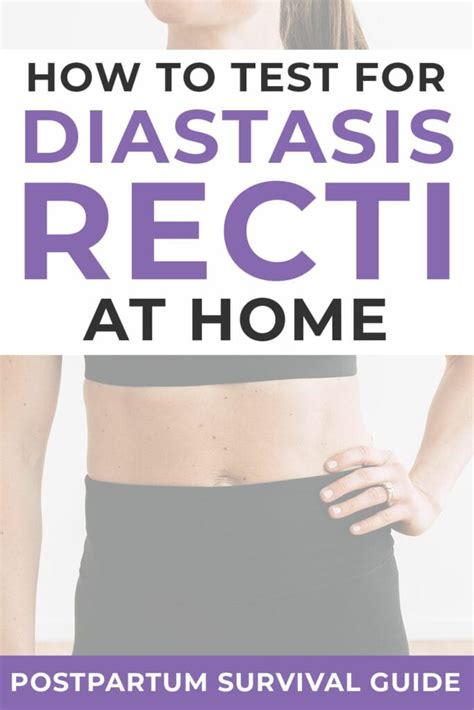 How To Check For Diastasis Recti At Home Nourish Move Love