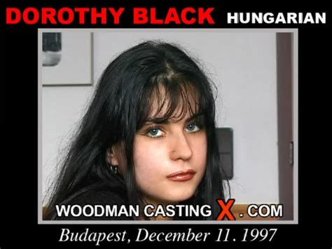 Dorothy Black All Girls In Woodman Casting X