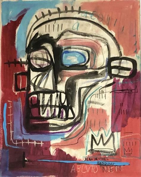 Sold Price Jean Michel Basquiat Acrylic On Baord Work V23000