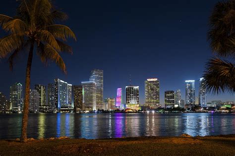 Miami Skyline Photograph By Domenik Studer