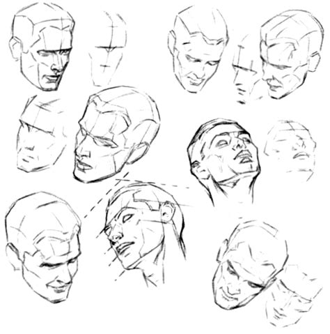 Tilted Head Drawing