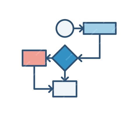 Diagrama De árbol O Diagrama De Flujo Con Elementos Redondos