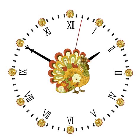 Thanksgiving Clock Free Stock Photo Public Domain Pictures