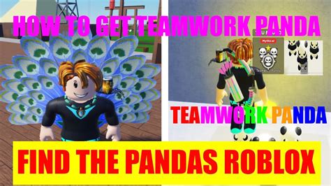 How To Get The Teamwork Panda In Find The Pandas Roblox Youtube
