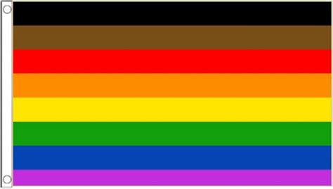 flagge 150 cm x 90 cm philadelphia all inclusive rainbow lgbt gay pride 5 x3