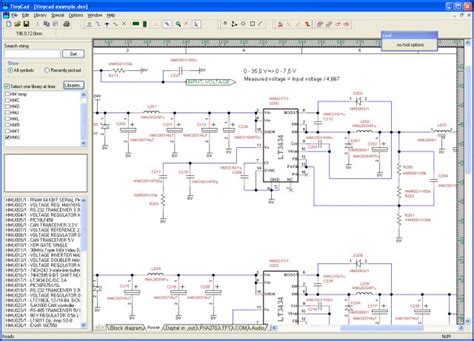 Tinycad For Schematic Drawing