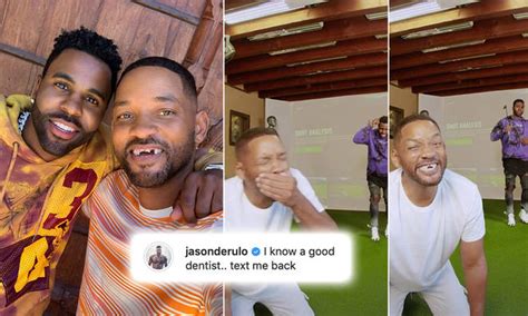 Jason Derulo Knocks Will Smiths Front Teeth Out With Golf Club In